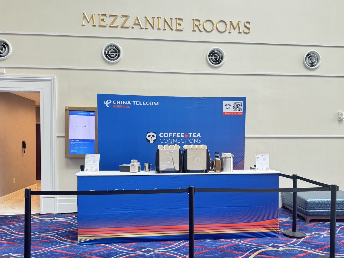 Fuel your day and connections—grab a cup at our Mezzanine coffee stand at ITW!