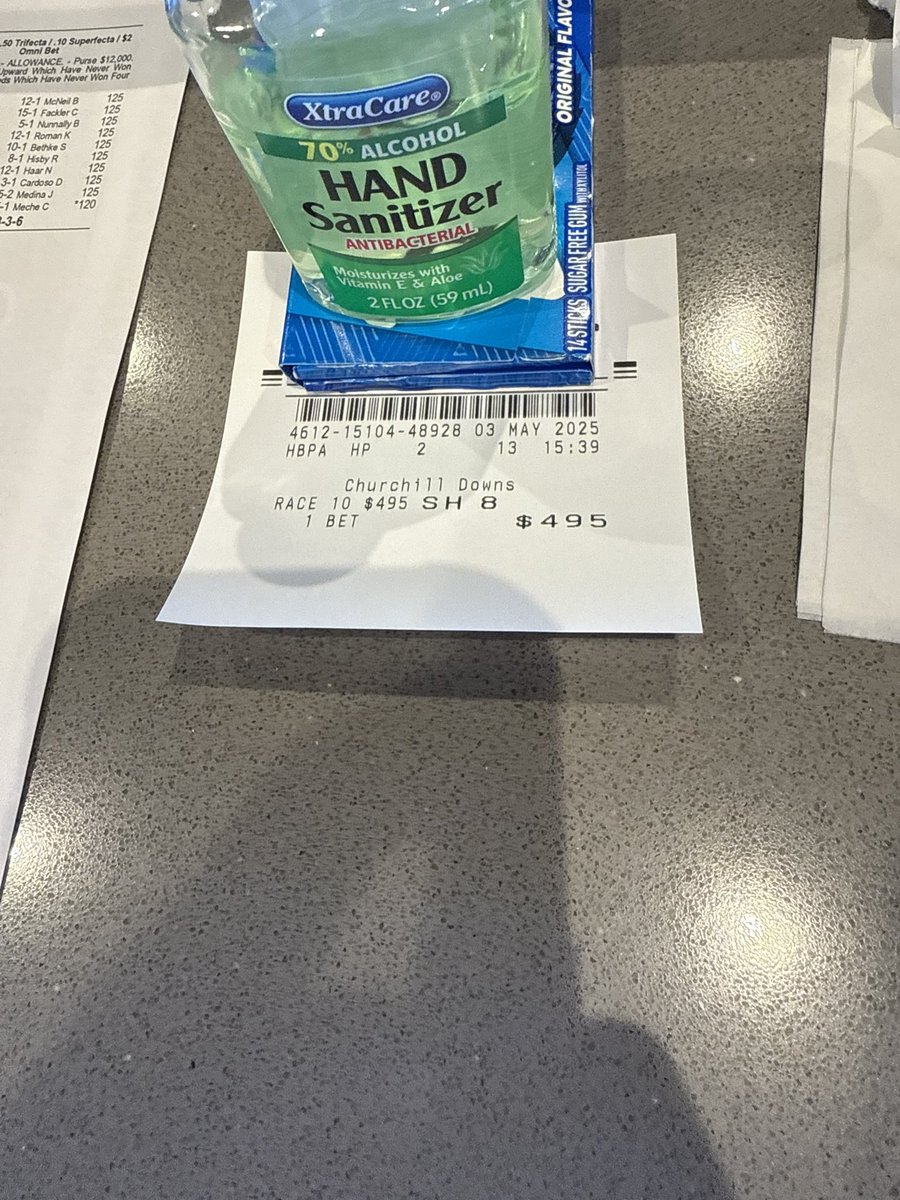 Derby 151 in the books! Had a great day.#digdeep
#KentuckyDerby151