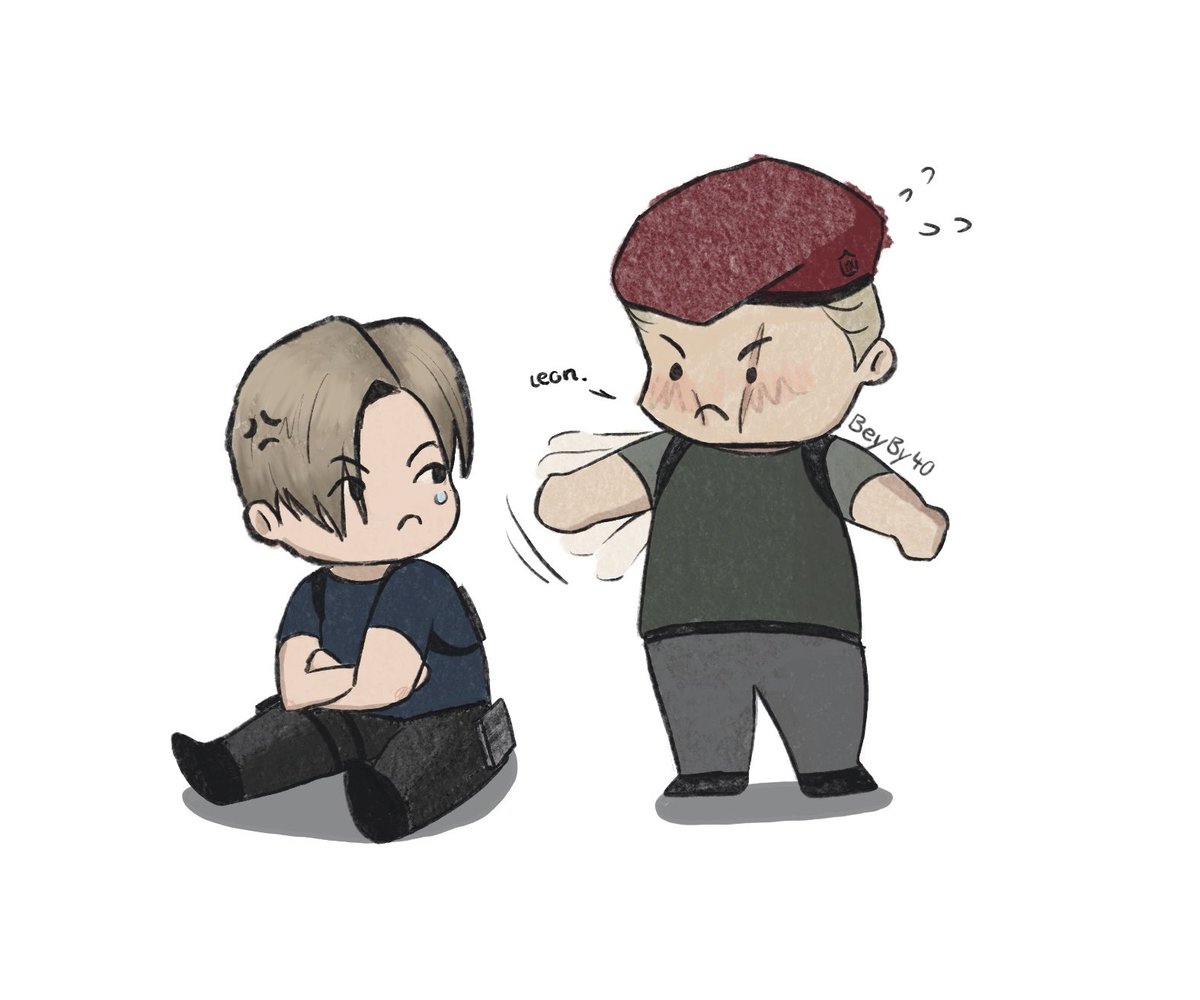 BeyBy40's tweet image. Leon is done playing games.
#metaltango #JackKrauser #LeonKennedy #Kreon