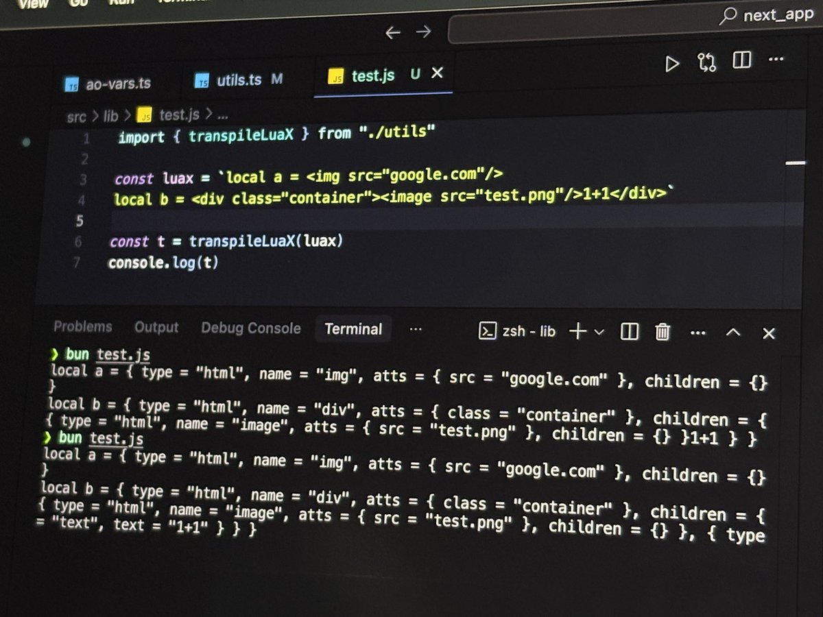 Sneak peek 🧑‍🍳
Imagine serving JSX directly from ao processes

x.com/ankushkun_/sta…