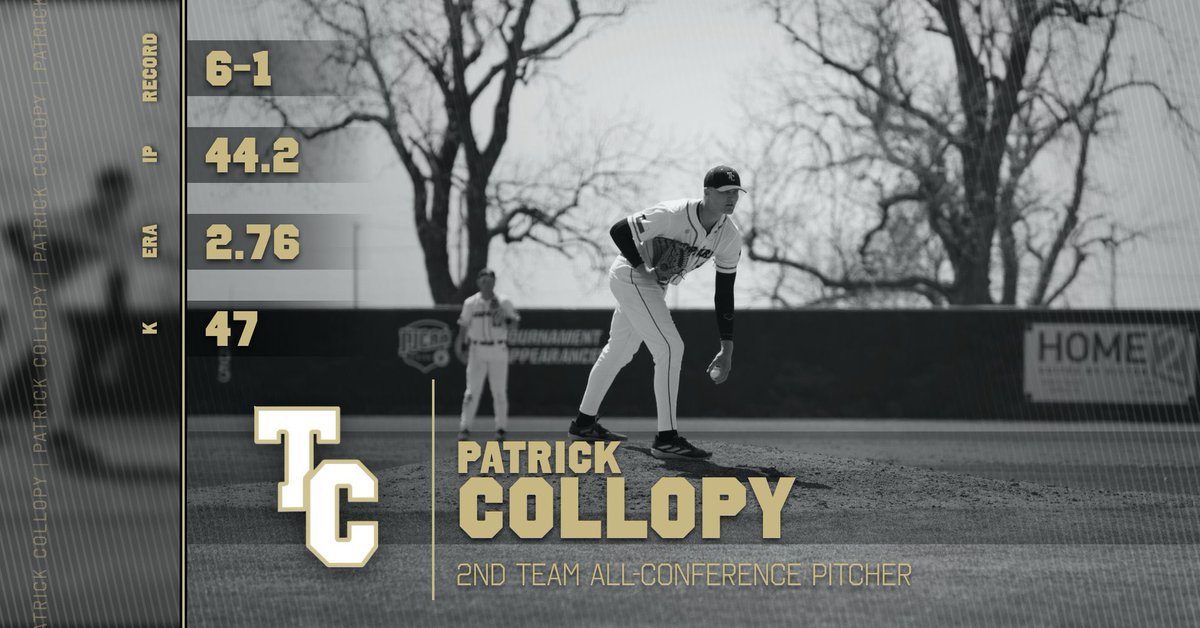Temple College Baseball (@tc_leopards) on Twitter photo Congratulations <a href="/PatrickCollopy/">Patrick Collopy</a> on being named 2nd Team NTJCAC All-Conference Pitcher!
#LetsGoLeps #TCbaseball Congratulations <a href="/PatrickCollopy/">Patrick Collopy</a> on being named 2nd Team NTJCAC All-Conference Pitcher!
#LetsGoLeps #TCbaseball
