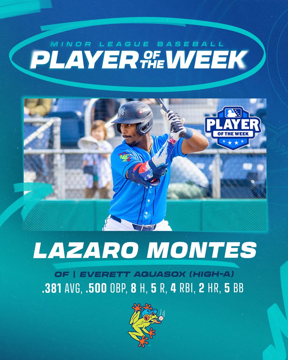 Not 1️⃣, not 2️⃣, but 3️⃣‼️

Congrats to Dominic Canzone, Victor Labrada, and Lazaro Montes for being named MiLB Player of the Week in their respective leagues! #TridentsUp