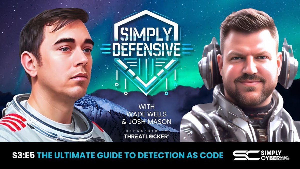 TweetThreatNews's tweet image. Discover insights from David French on detection as code in the latest episode of Simply Defensive. Explore his journey, professional growth, and the vital role of coding in cybersecurity. 💻🔍 #DetectionAsCode #TechUSA #CyberInsights

link: ift.tt/gok7uWA