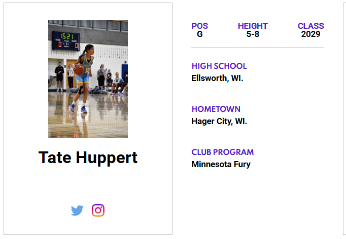 Wisconsin Jr. All-Star GBB (@jrallstarwi) on Twitter photo Check out Tate Huppert's (<a href="/HuppertTate/">Tate Huppert ๐๐ฅ</a>) ๐๐ผ๐๐๐๐พ๐๐๐๐ ๐๐๐ผ๐๐๐ ๐๐๐๐๐๐๐! โคต๏ธ
jrallstar.com/maxrecruit/maxโฆ
Start building your profile now at jrallstar.com/maxrecruit! Check out Tate Huppert's (<a href="/HuppertTate/">Tate Huppert ๐๐ฅ</a>) ๐๐ผ๐๐๐๐พ๐๐๐๐ ๐๐๐ผ๐๐๐ ๐๐๐๐๐๐๐! โคต๏ธ
jrallstar.com/maxrecruit/maxโฆ
Start building your profile now at jrallstar.com/maxrecruit!