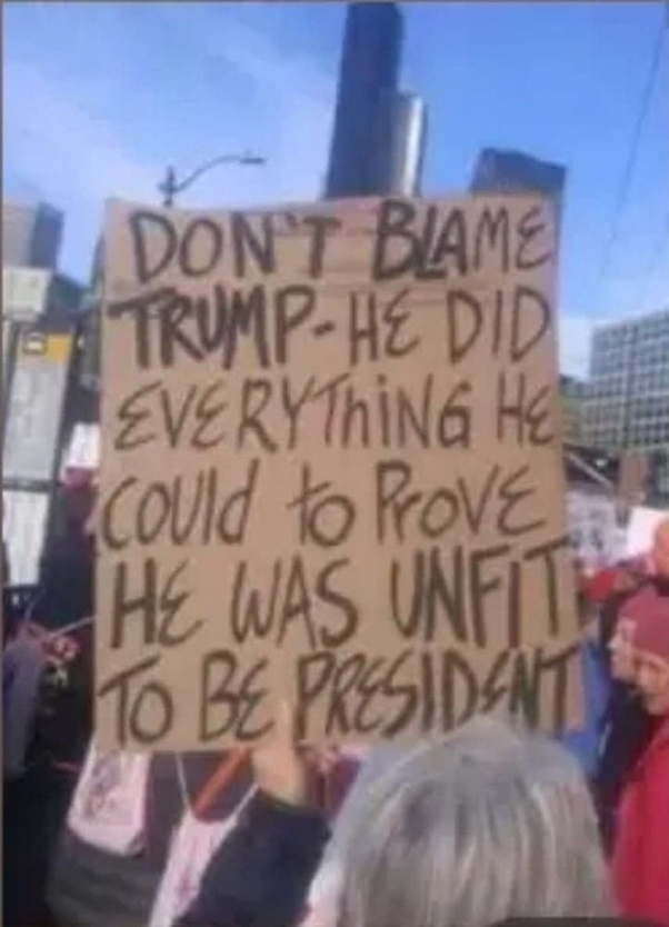 How is it that putting tariffs on goods coming into our country is bad for our economy, but other countries putting tariffs on our goods is not bad for their economy?