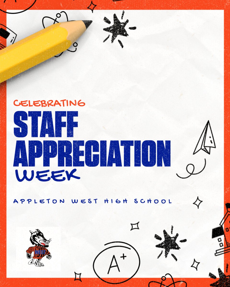 appletonwestad (@appletonwestad) on Twitter photo Happy #TeacherAppreciationWeek! 🍎Thank you to all the amazing <a href="/AppletonWest/">Appleton West</a> educators who inspire, support, and shape the future every day. We see you, and we appreciate you! 👏✏️ #TerrorPride #ThankATeacher <a href="/AWTerrorBackers/">AWTerrorBackers</a> Happy #TeacherAppreciationWeek! 🍎Thank you to all the amazing <a href="/AppletonWest/">Appleton West</a> educators who inspire, support, and shape the future every day. We see you, and we appreciate you! 👏✏️ #TerrorPride #ThankATeacher <a href="/AWTerrorBackers/">AWTerrorBackers</a>