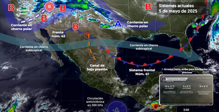 cuartopoder2010's tweet image. 5 de mayo de 2025 Pronóstico del Tiempo 8h #pronóstico youtu.be/6GNGgdmpSCE?si… a través de @YouTube