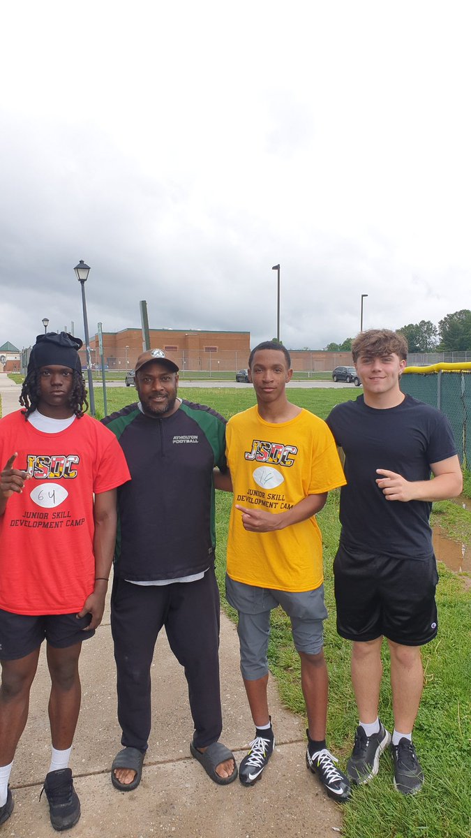 Great bump @ the JSDC  <a href="/AtholtonFB/">Atholton HS Football</a> <a href="/CoachEWoodson/">Coach Woodson - Head Football Coach Atholton High</a> <a href="/CoachAbel92/">Tom Abel III</a> <a href="/Big33MD/">Team MD Big 33</a>
