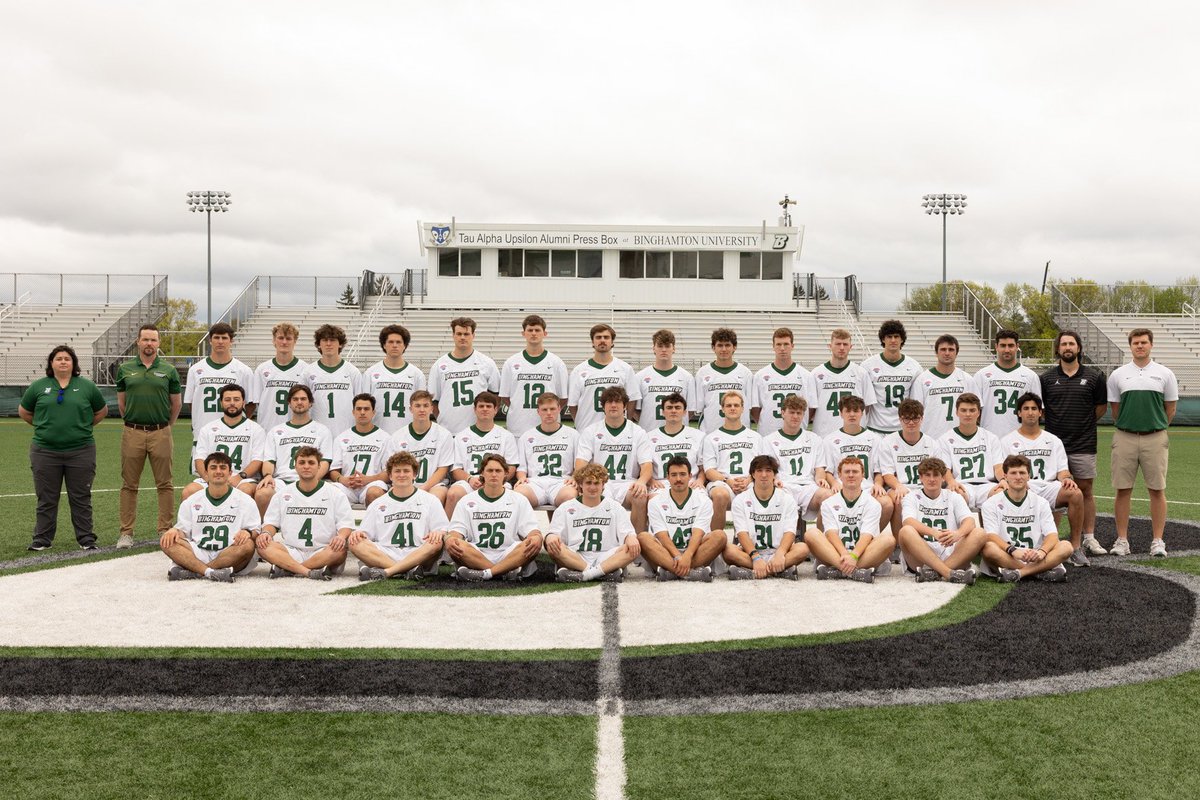 For the final time this season, your Binghamton Bearcats. 📸

#ONEBinghamton