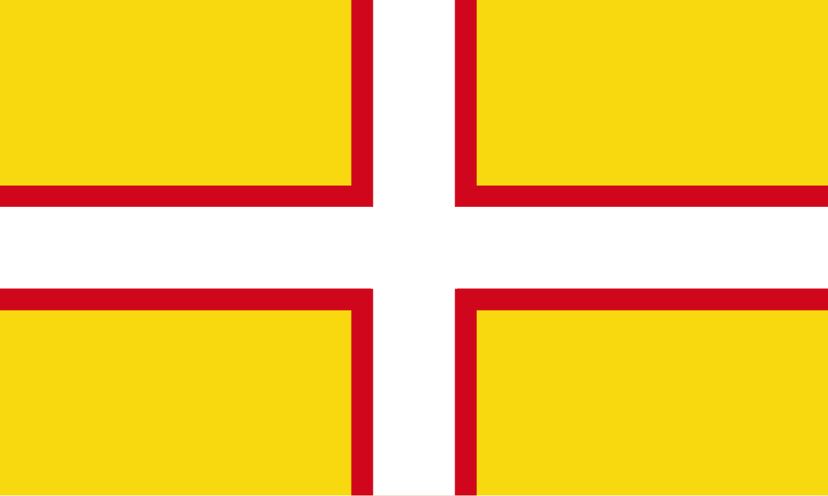 AaronBastani's tweet photo. On the Reform position regarding flags: the Dorset flag is fake, it was made up and voted for in 2008. If they want to ban it, fine. It's the end of history in canvass. 

Time to return to the flag of Wessex. https://t.co/nCLJb23zvJ