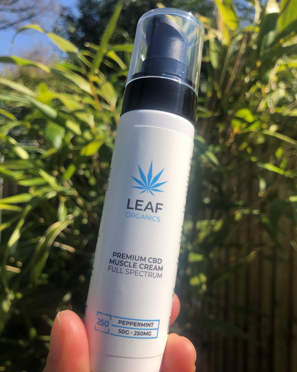 If you're experiencing sore muscles, joint pain or post exercise stiffness, the muscle cream delivers the help you need. 
Try Leaf Organics Muscle cream and feel the relief! 

leaforganics.co.uk/shop-cbd/body/…