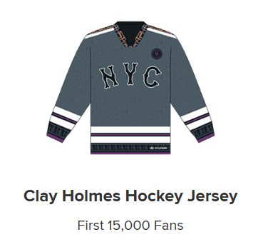 KickinitwitKeef's tweet photo. Clay Holmes is Scheduled to Pitch on Clay Holmes Hockey Jersey Night This Friday......
Yeah I gotta go support my guy.
#LGM #METS #ClayDay https://t.co/YVoaZadCyU