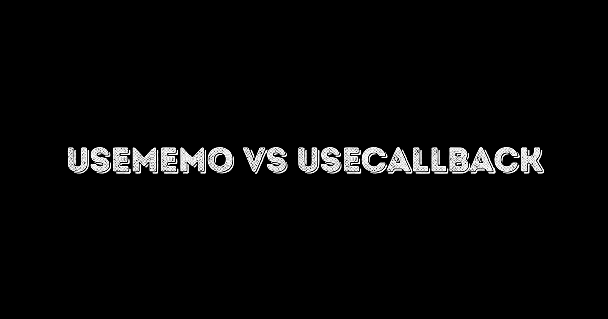 Ik many developers who come across this topic but never truly understand 'when' and 'where' to use - useMemo &amp; useCallback 

In this blog I have tried curating that in the most simplest way possible. Do give it a read 😮‍💨

am-codes.hashnode.dev/usememo-vs-use…