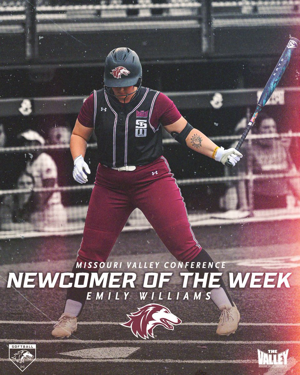 Saluki Softball (@siu_softball) on Twitter photo Emily Williams is your MVC Newcomer of the Week for the ๐
๐๐
๐๐ time this spring! ๐คฏ
Williams hit her 16th home run of the season on Sunday, which is tied for the second-most in a single-season in program history! ๐
#Salukis | <a href="/Emily22Williams/">Emily Williams</a> Emily Williams is your MVC Newcomer of the Week for the ๐
๐๐
๐๐ time this spring! ๐คฏ
Williams hit her 16th home run of the season on Sunday, which is tied for the second-most in a single-season in program history! ๐
#Salukis | <a href="/Emily22Williams/">Emily Williams</a>