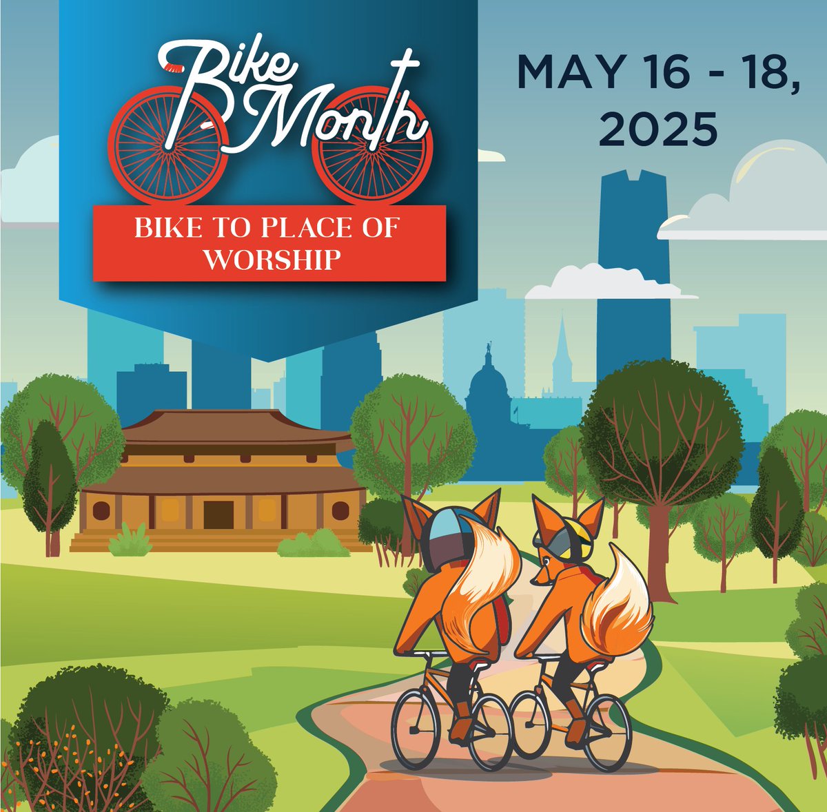 ACOG (@acogok) on Twitter photo 🚴♂️Bike to Your Place of Worship | May 16-18 🚴♂️
On May 16-18, we invite everyone to Bike to Your Place of Worship. Whether you're attending services, gathering for fellowship, or just seeking a peaceful moment, consider making the journey by bike.
☀️Enjoy the benefits of fresh 🚴♂️Bike to Your Place of Worship | May 16-18 🚴♂️
On May 16-18, we invite everyone to Bike to Your Place of Worship. Whether you're attending services, gathering for fellowship, or just seeking a peaceful moment, consider making the journey by bike.
☀️Enjoy the benefits of fresh