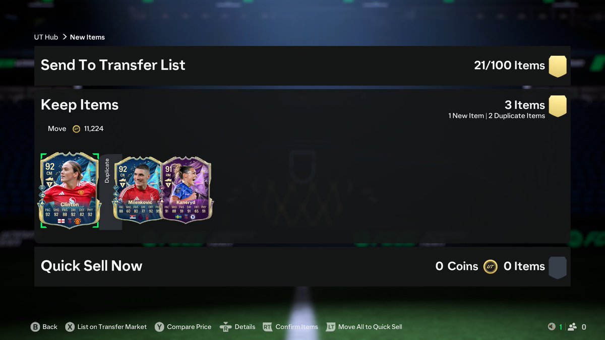 Xbox is never beating the allegations 😅 quick 15-0 on the account I made this morning, considering the team every player packed is an upgrade 🤣🤣🤣🤣