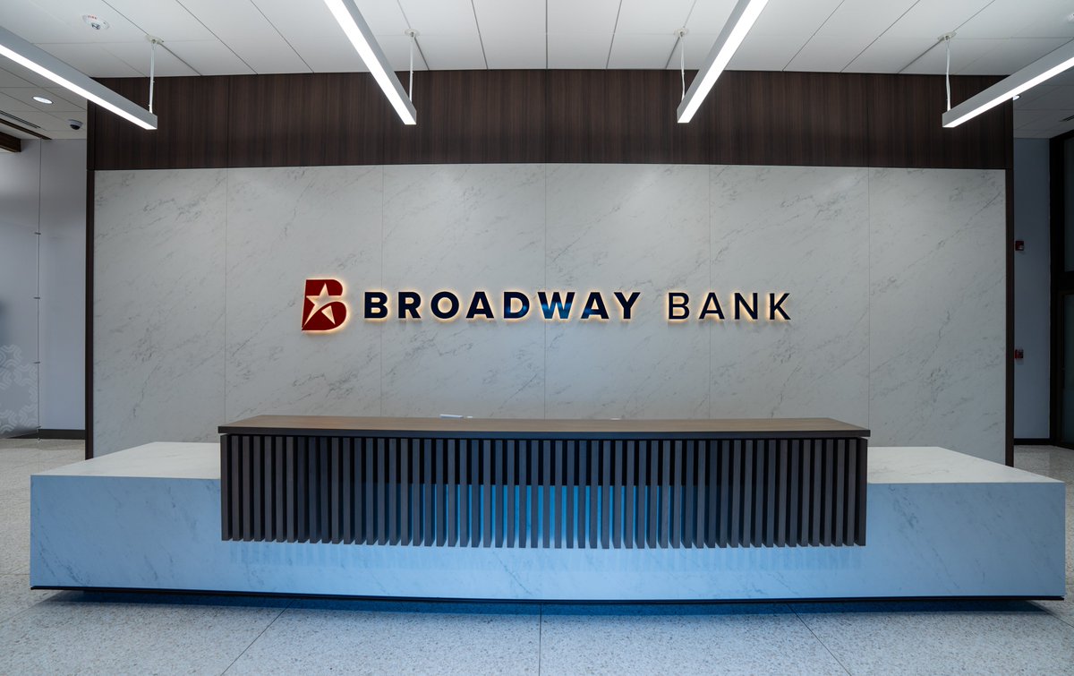Broadway Bank (@broadwaybank) on Twitter photo Thank you to the <a href="/SABizJournal/">San Antonio Business Journal</a> team for stopping by and highlighting the transformation of our Main Financial Center. Weâre proud of the space, the story behind it and what it means for the future of relationship-based banking in San Antonio. Take a look inside: Thank you to the <a href="/SABizJournal/">San Antonio Business Journal</a> team for stopping by and highlighting the transformation of our Main Financial Center. Weâre proud of the space, the story behind it and what it means for the future of relationship-based banking in San Antonio. Take a look inside: