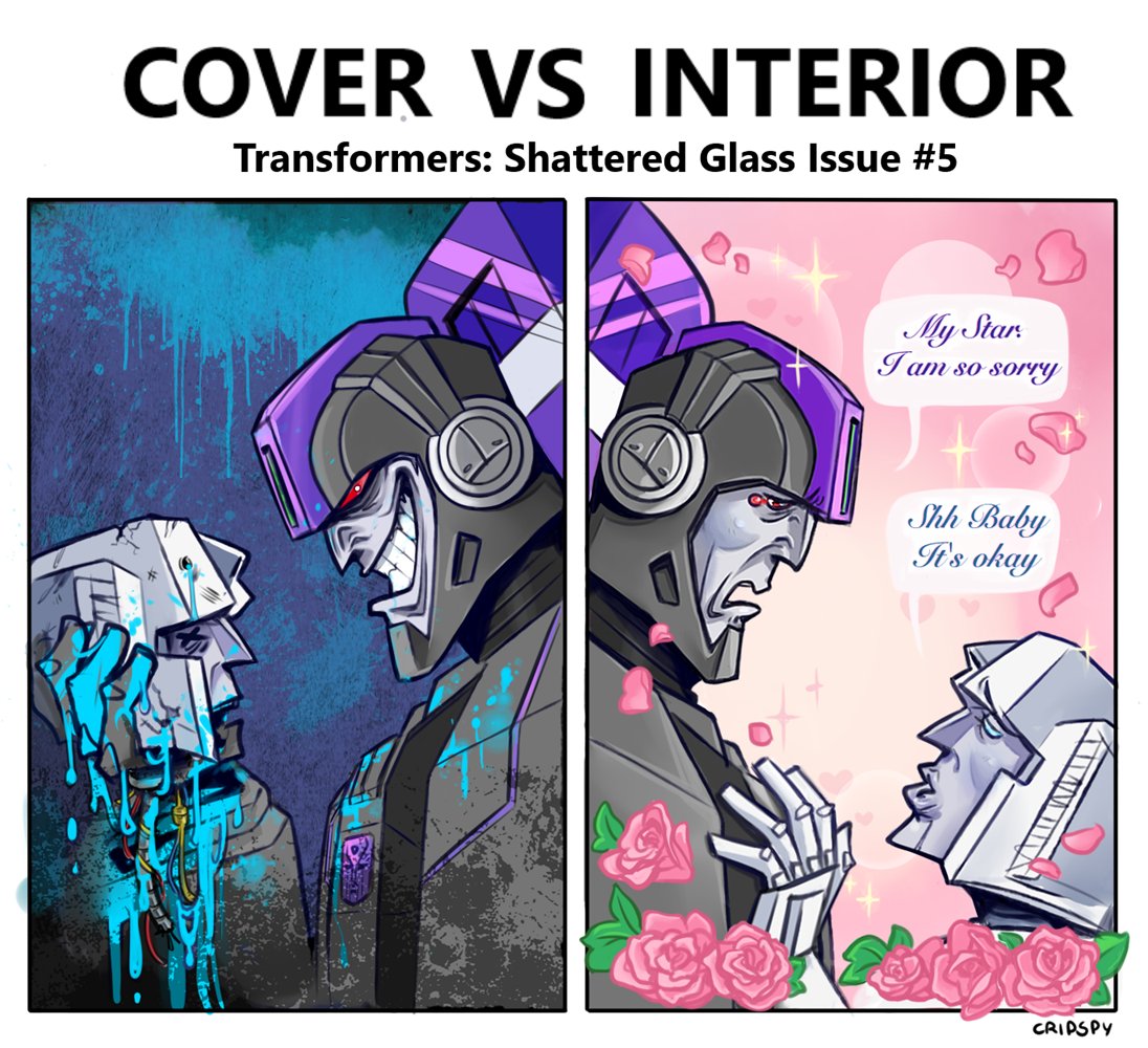 CD_Dangerzone's tweet image. #transformers shattered Glass nonsense