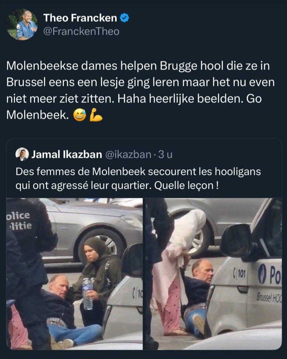 Deze gore, linkse rat genaamd Theo Francken.

Kom maar eens op bezoek in Jan Breydel. 🥰