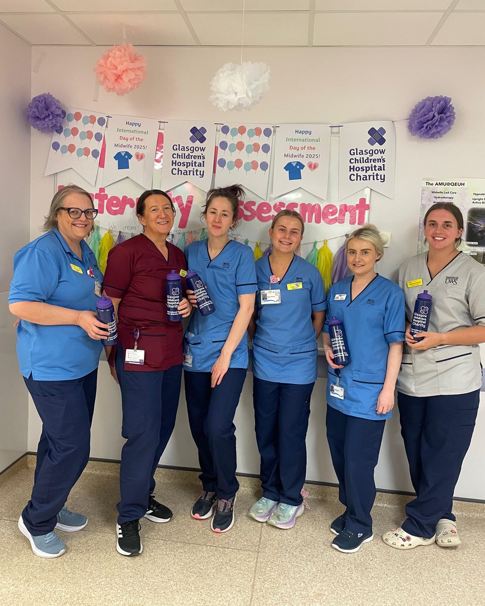 Glasgow Children's Hospital Charity (@gch_charity) on Twitter photo Happy International Day of the Midwife π
To celebrate, <a href="/GCH_Charity/">Glasgow Children's Hospital Charity</a> supplied bespoke water bottles, bunting and decorations for the #IDM celebrations happening at maternity units across Glasgow this week.
Leave a message for our wonderful midwives in the comments π Happy International Day of the Midwife π
To celebrate, <a href="/GCH_Charity/">Glasgow Children's Hospital Charity</a> supplied bespoke water bottles, bunting and decorations for the #IDM celebrations happening at maternity units across Glasgow this week.
Leave a message for our wonderful midwives in the comments π