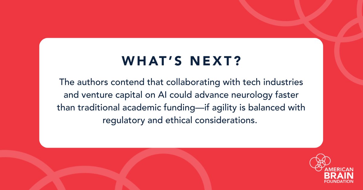 American Brain Foundation (@abfbrain) on Twitter photo An editorial in <a href="/FrontNeurol/">Frontiers - Neurology</a> makes the case for embracing and accelerating the use of artificial intelligence (AI) in healthcare, including neurology. What do you think? Let us know below. ⬇️ #AI #Neurology
📰 Article DOI: doi:10/pjhz An editorial in <a href="/FrontNeurol/">Frontiers - Neurology</a> makes the case for embracing and accelerating the use of artificial intelligence (AI) in healthcare, including neurology. What do you think? Let us know below. ⬇️ #AI #Neurology
📰 Article DOI: doi:10/pjhz