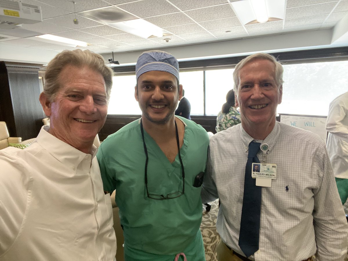 Chuck Simonton (@drchucksimonton) on Twitter photo Special day today at Carolinas Medical Center as Hadley Wilson was honored after āretiringā from the cath lab. He was my āwingmanā (and I was his) as we built PCI in the Carolinas. Here we are with Nyal Borges, now the PCI āmasterā at Sanger Clinic. <a href="/HadleyWilsonMD/">B. Hadley Wilson MD</a> <a href="/NavinKapur4/">Navin Kapur</a> Special day today at Carolinas Medical Center as Hadley Wilson was honored after āretiringā from the cath lab. He was my āwingmanā (and I was his) as we built PCI in the Carolinas. Here we are with Nyal Borges, now the PCI āmasterā at Sanger Clinic. <a href="/HadleyWilsonMD/">B. Hadley Wilson MD</a> <a href="/NavinKapur4/">Navin Kapur</a>