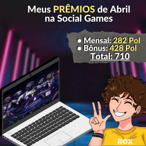 Lucas Rox π§π·πΊπ¦ (@lucasroxgames) on Twitter photo π Resultados de Abril <a href="/socialgames_com/">Social Games</a>
β’ Liga mensal: 282 Pol (20 dias de disputa)
β’ Liga BΓ΄nus: 428 Pol (MΓ©dia de 4h mΓͺs)
- TOTAL: 710 Pols
Vem jogar tambΓ©m: bit.ly/3HFta3k
#Web3 #Web3Gaming #socialgames #teamrox π Resultados de Abril <a href="/socialgames_com/">Social Games</a>
β’ Liga mensal: 282 Pol (20 dias de disputa)
β’ Liga BΓ΄nus: 428 Pol (MΓ©dia de 4h mΓͺs)
- TOTAL: 710 Pols
Vem jogar tambΓ©m: bit.ly/3HFta3k
#Web3 #Web3Gaming #socialgames #teamrox