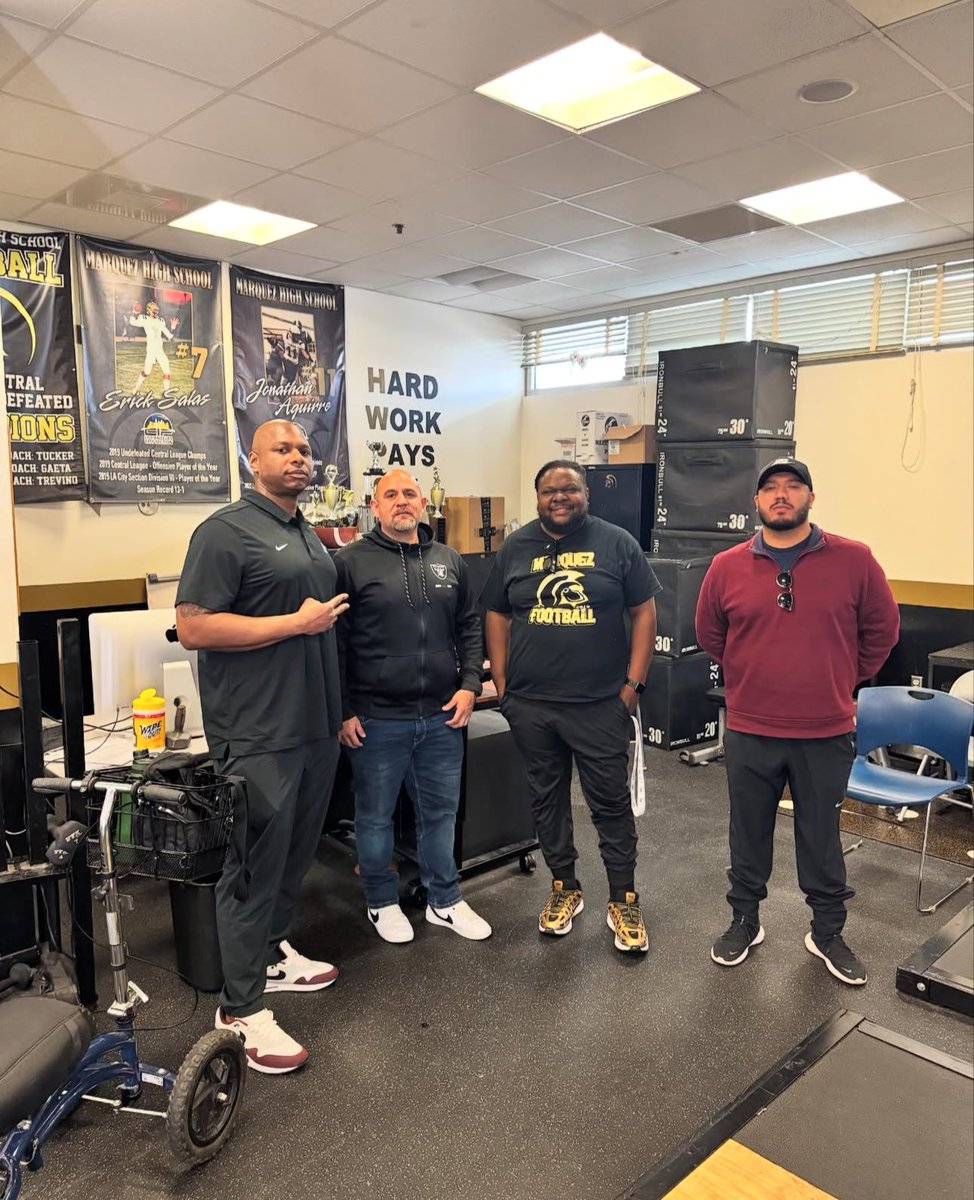 Marquez Football (@footballmarquez) on Twitter photo Thank you <a href="/COACHDOTT/">Dennis Dottin-Carter</a> for visiting us today! He had a great talk with <a href="/CoachTuck23/">Coach Tucker</a>, Coach Jalen, and our AD. Thank you <a href="/COACHDOTT/">Dennis Dottin-Carter</a> for visiting us today! He had a great talk with <a href="/CoachTuck23/">Coach Tucker</a>, Coach Jalen, and our AD.