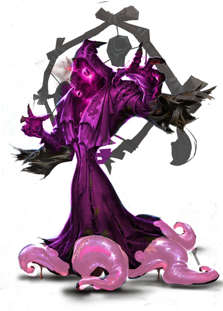 cipherkirby's tweet image. This is my new Hunter their name is Hastur 2 and they have the ability to shoot worms at survivors which then infect the survivors and turn them into idv infection AU