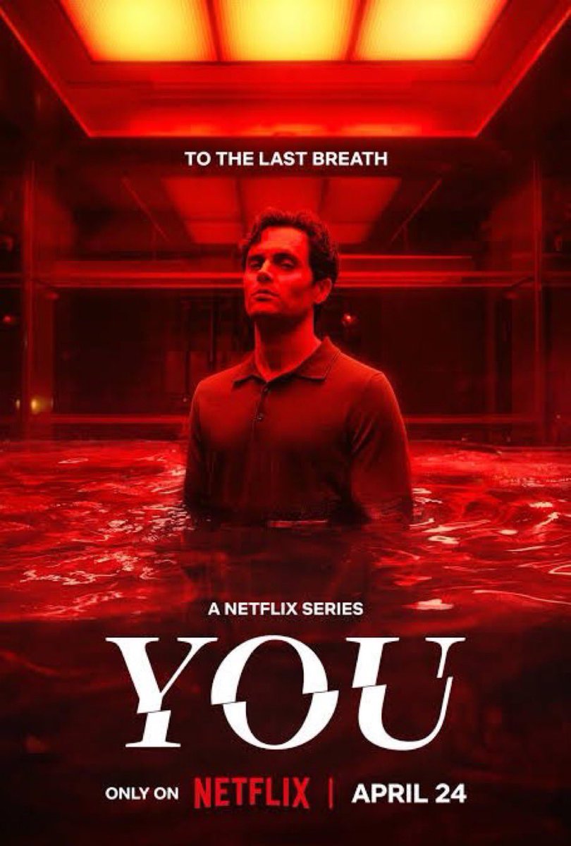 Netflix「You」シーズン5完走。
とっても面白かったー！
最終話は概ね納得の良い最後だったと思う🥹内容はサイコサスペンス？恋愛？ホラー？色々混ざっててとても面白い作品。

私の好きなドラマがまた一つ完結してしまったので、他におすすめのドラマがあれば教えてください🙏