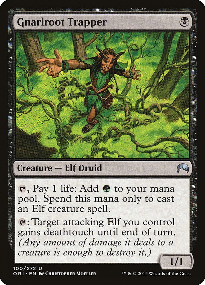 Change is hard, use a credit card (@undiscvdphoto) on Twitter photo Please I am begging <a href="/wizards_magic/">Magic: The Gathering</a>. You have announced pioneer officially on MTGA and said the cards are there. I play pioneer elves. I have since pioneer began. I played modern elves. <a href="/fireshoes/">Robert Taylor🔥</a> please help!
We can’t play it on arena because gnarlroot trapper is missing. 1 card Please I am begging <a href="/wizards_magic/">Magic: The Gathering</a>. You have announced pioneer officially on MTGA and said the cards are there. I play pioneer elves. I have since pioneer began. I played modern elves. <a href="/fireshoes/">Robert Taylor🔥</a> please help!
We can’t play it on arena because gnarlroot trapper is missing. 1 card