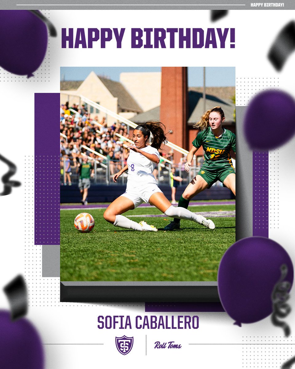 Wishing a very happy birthday to another one of our former captains, Sofia Caballero🥳

#RollToms