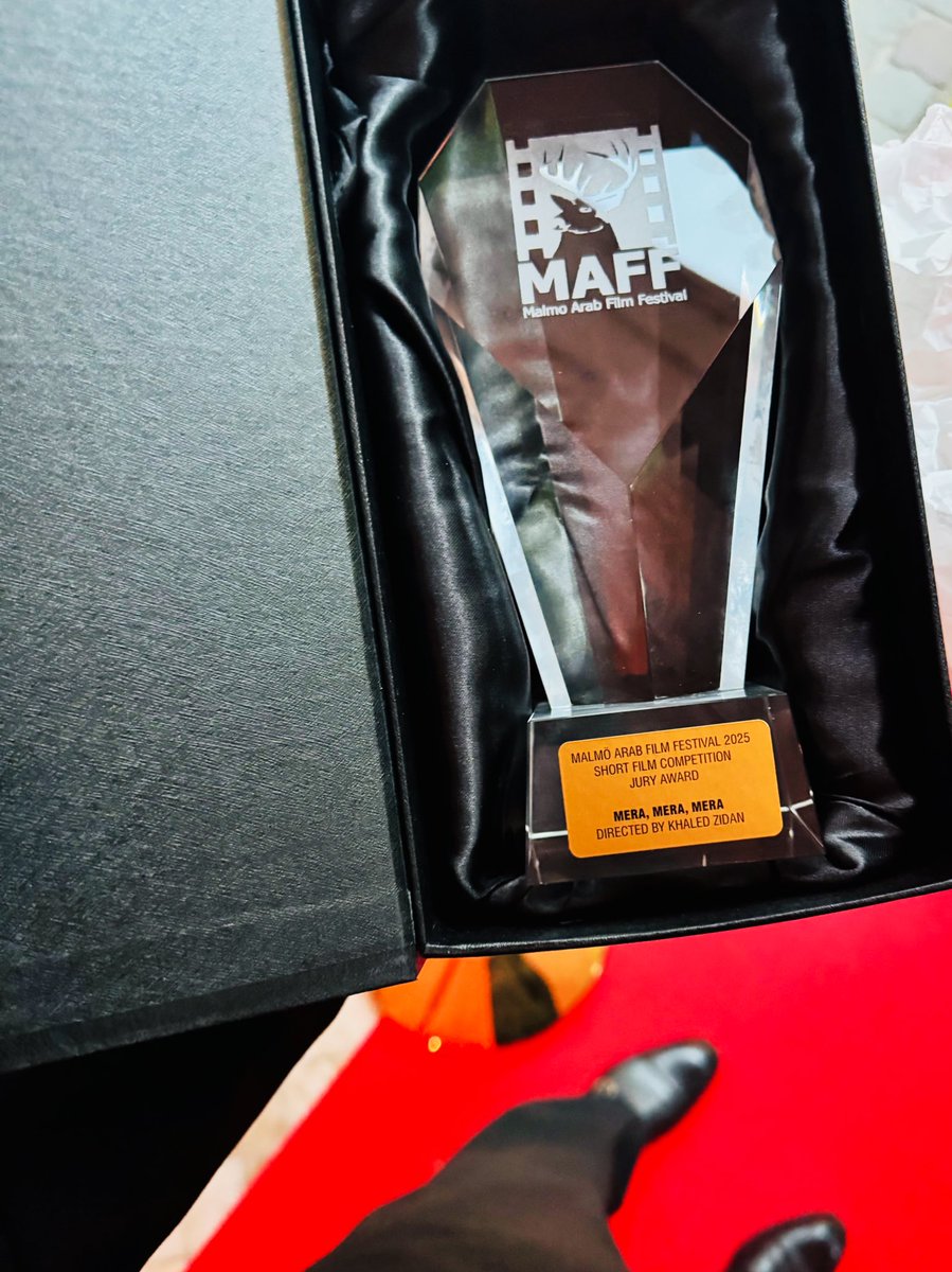 "ميرا ميرا ميرا" 
يحصد جائزة لجنة التحكيم في مهرجان مالمو بالسويد 🇸🇪