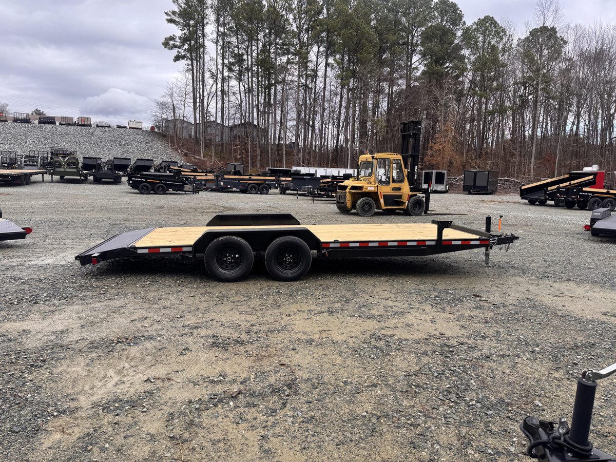 NCTrailers's tweet image. New 7x20 Wood Deck Car Haulers (7K GVWR) in stock at $4,797 cash price.

nctrailers.com/product/nolan-…

#carhauler #trailer #nctrailers