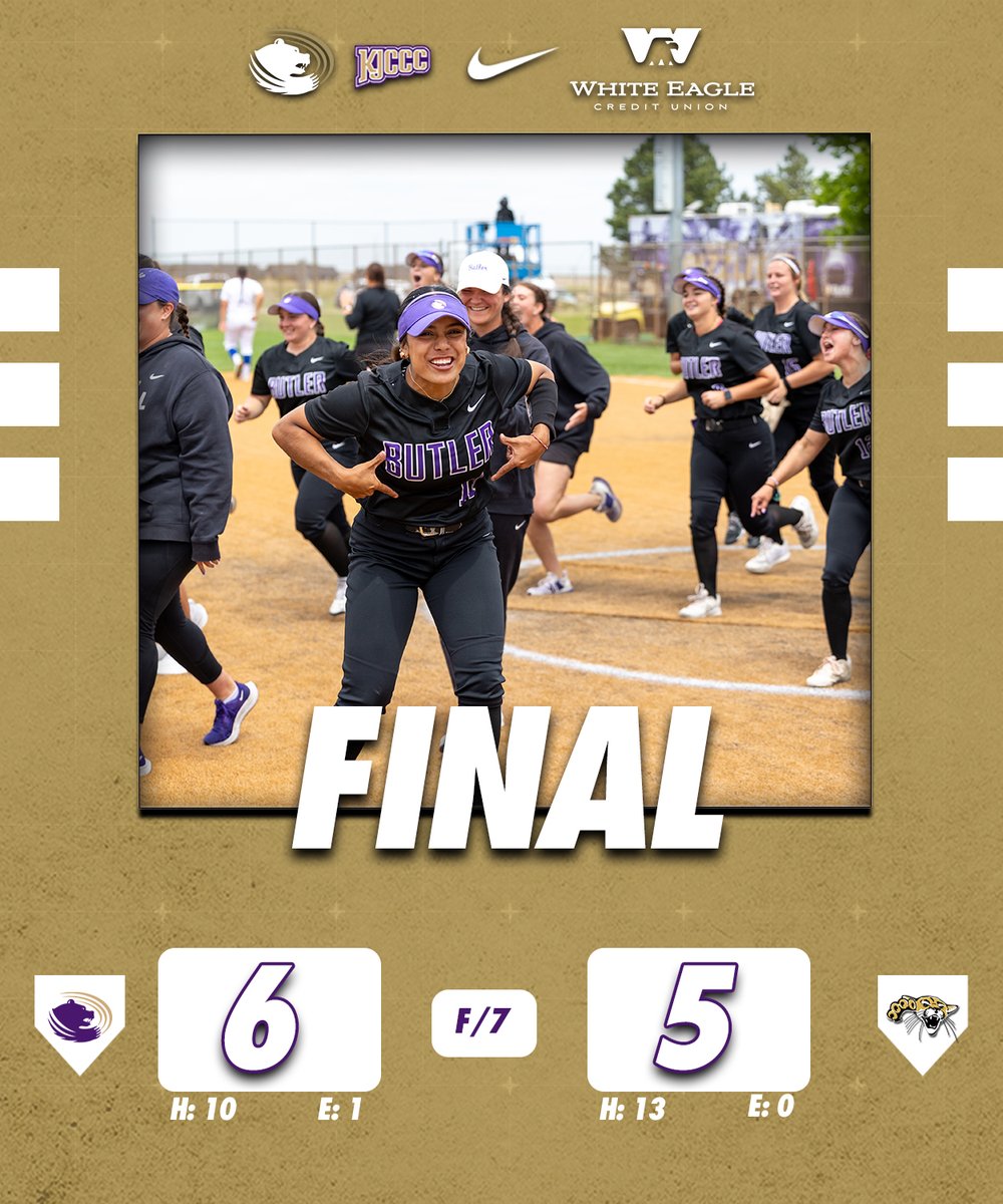 Butler Grizzlies (@butlergrizzlies) on Twitter photo From the bottom of the bracket on Day 1 to the last team standing...
<a href="/BUCOSoftball/">Butler Softball</a> are your 2025 NJCAA Region 6 ππππππ π₯
#RoarGrizzπ» From the bottom of the bracket on Day 1 to the last team standing...
<a href="/BUCOSoftball/">Butler Softball</a> are your 2025 NJCAA Region 6 ππππππ π₯
#RoarGrizzπ»