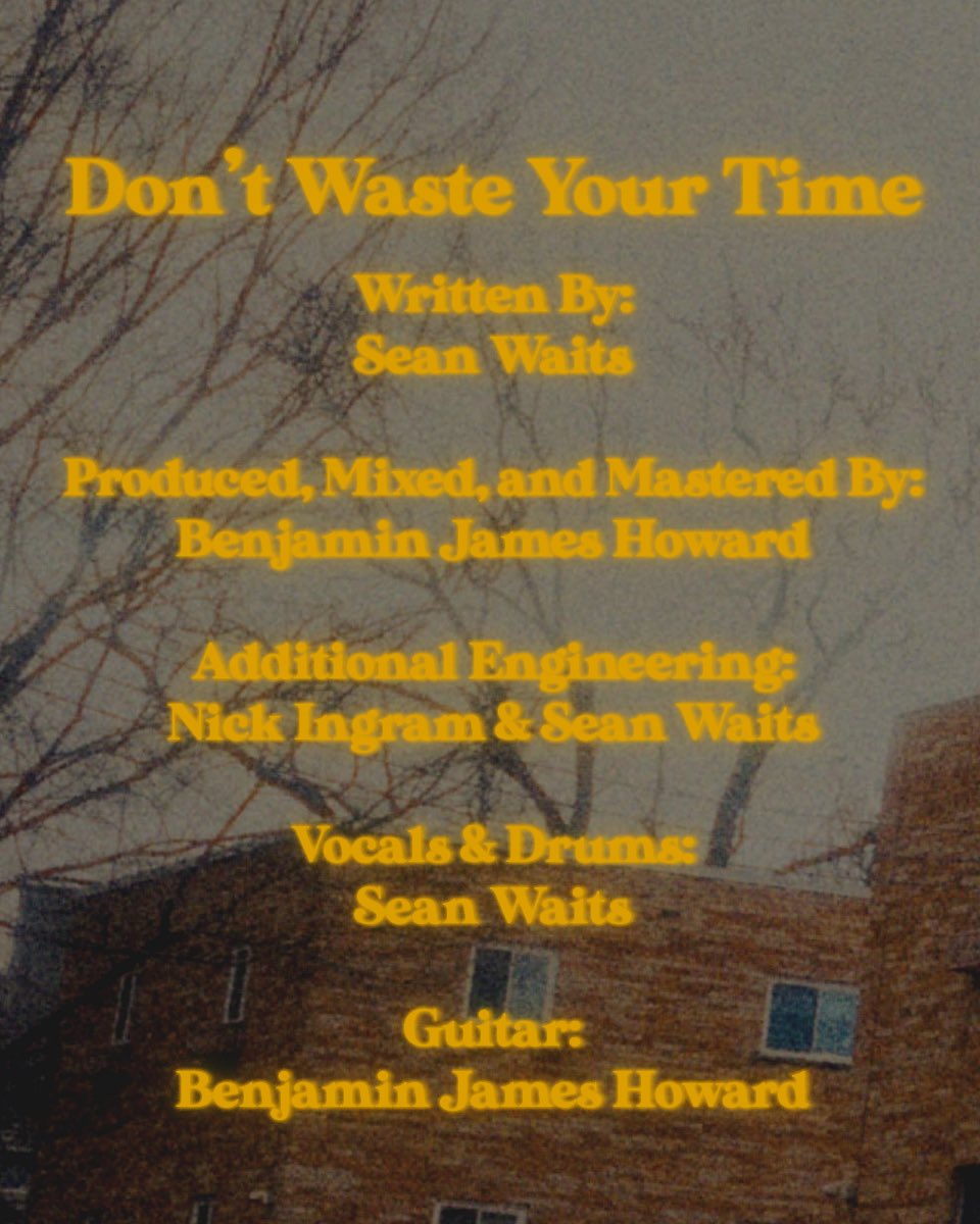 Your art is only as good as your collaborators. Shout out to <a href="/benjamhow/">Benjamin James Howard</a>  and <a href="/NickAlanIngram/">Nick Ingram</a> for helping me bring DWYT to life.