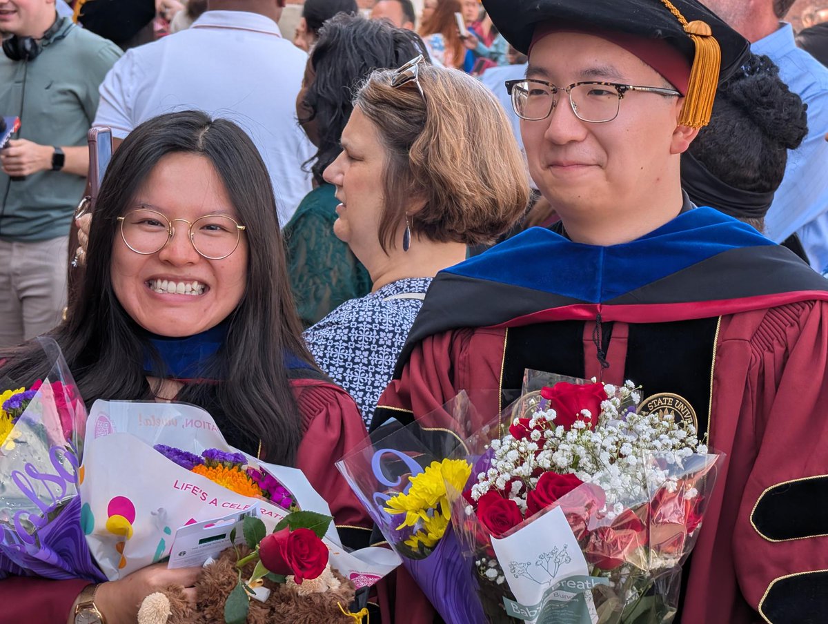 Congratulations to Dr. Yudan and Dr. Erica!
We’re so incredibly happy for both of you on this amazing achievement. It has been a true pleasure working with you over the past five years. Wishing you all the best in your future endeavors.
#phd #materialchemistry #research #battery