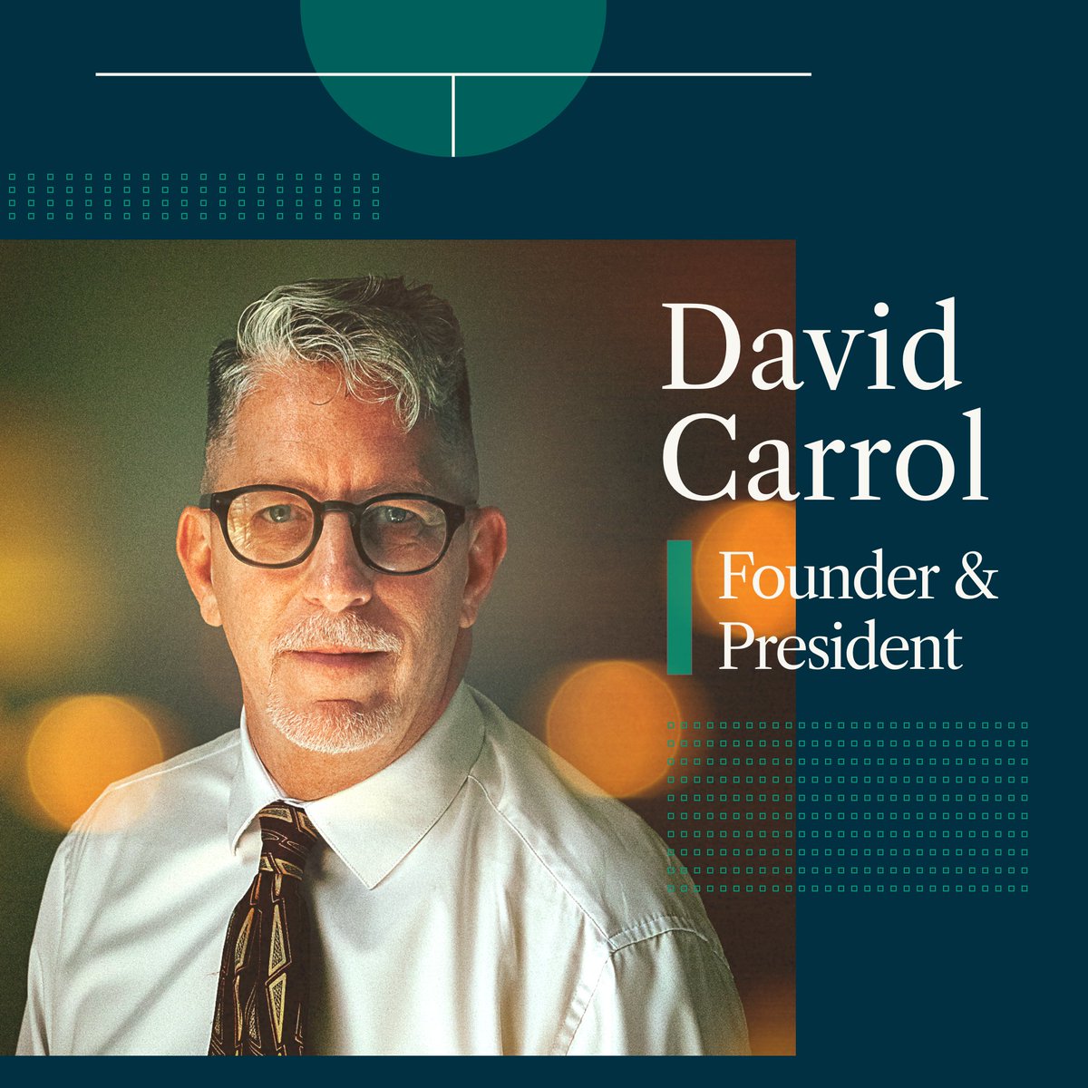 6thAMD's tweet image. Big news! 6AC founder David Carroll steps into a new role as President, and we proudly welcome Aditi Goel as our new Executive Director! Her experience + leadership = an exciting new chapter.

Learn more: 6ac.org/onward-upwards…

#RightToCounsel #PublicDefense