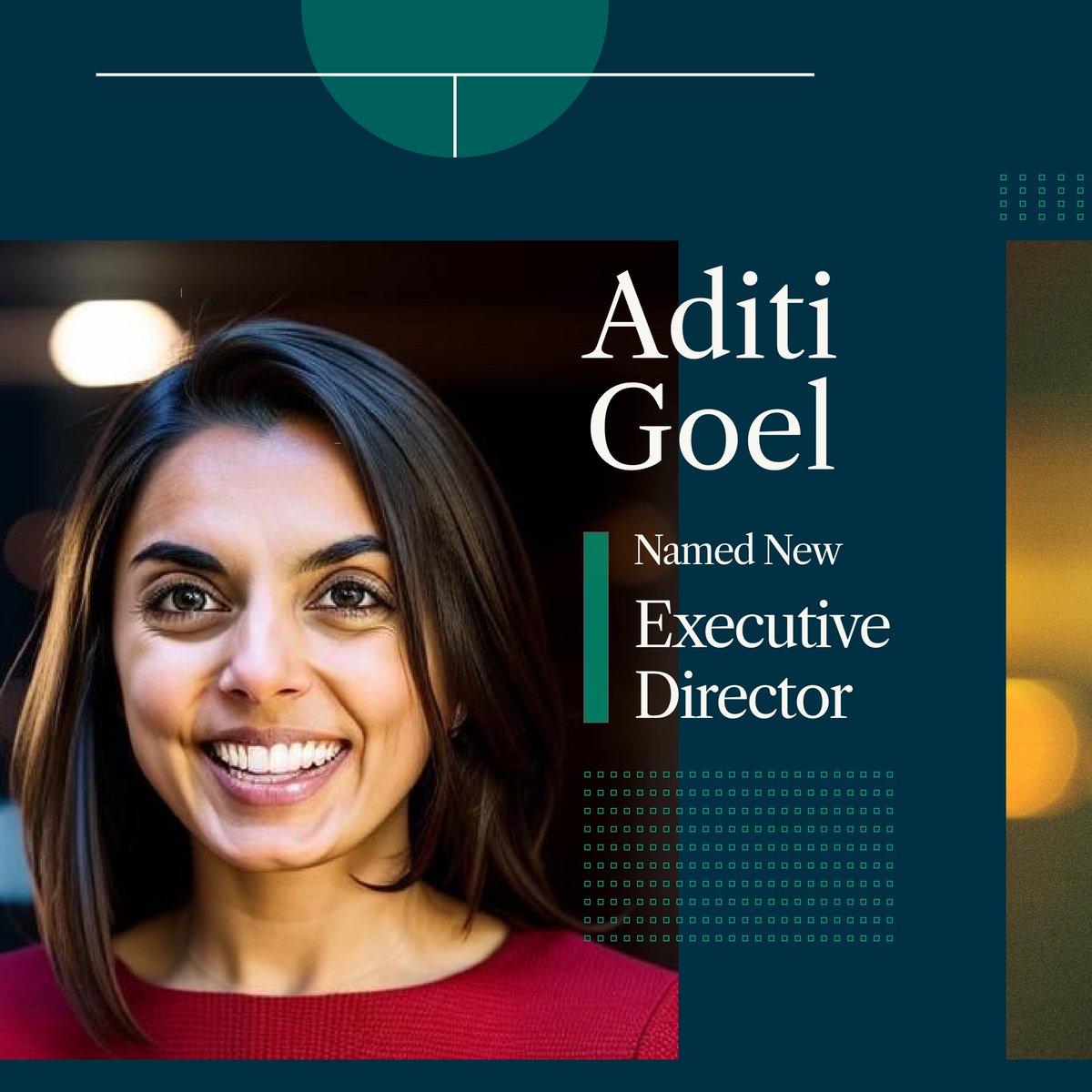 6thAMD's tweet image. Big news! 6AC founder David Carroll steps into a new role as President, and we proudly welcome Aditi Goel as our new Executive Director! Her experience + leadership = an exciting new chapter.

Learn more: 6ac.org/onward-upwards…

#RightToCounsel #PublicDefense