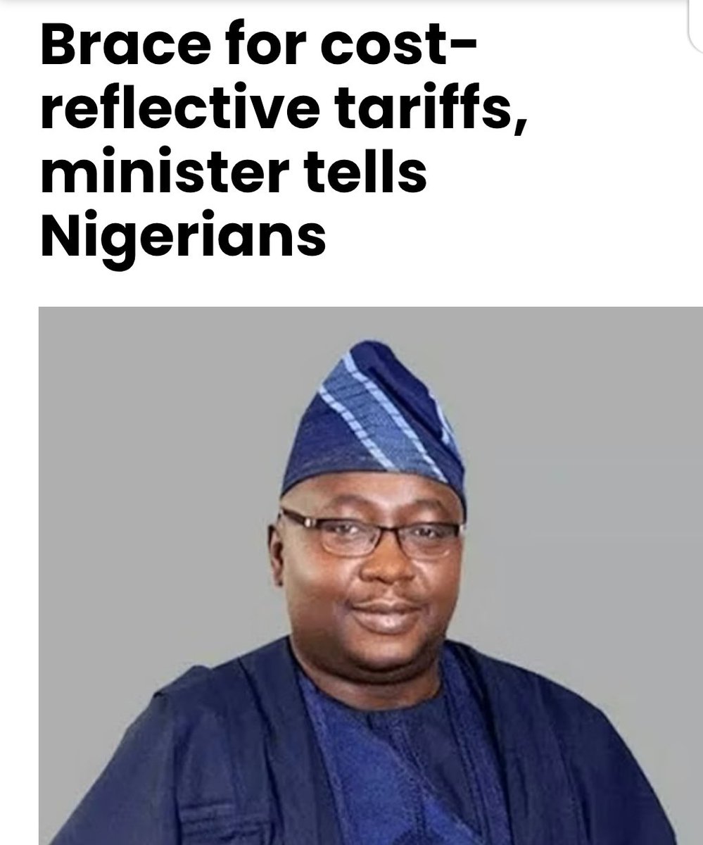 Since this minister came into power, I have not seen of any innovations he implemented to improve Nigeria's power sector. Instead, he specialised in issuing press statements and threats of electricity tariff increments always. 

What kind of leadership does this country have?