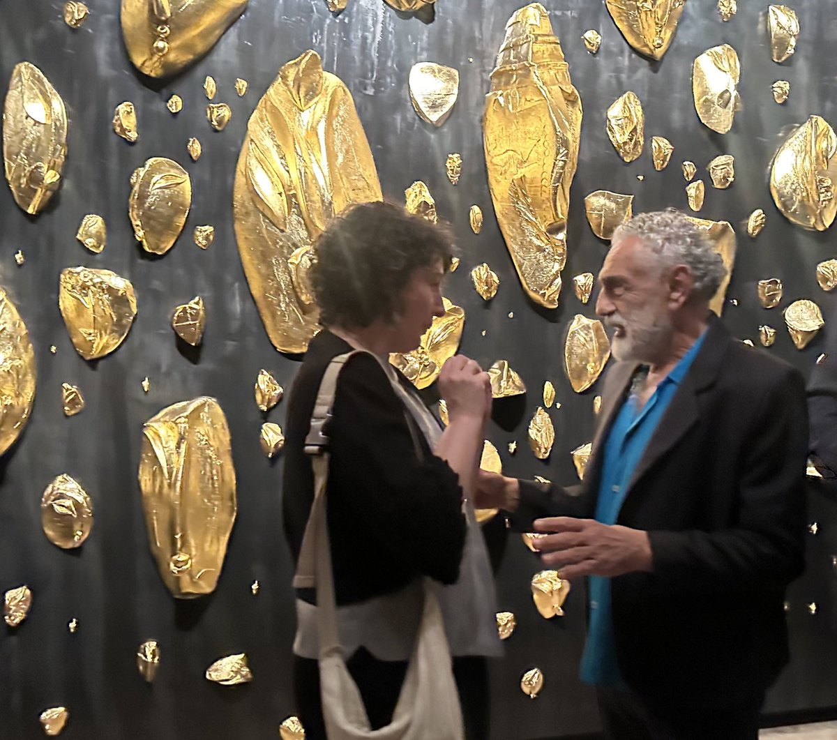 Zadik Zadikian’s first exhibition in Armenia, "RETURN," opened today at the Cafesjian Center for the Arts in Yerevan. The show features his monumental work "Foreigners,"reimagined as a site-specific installation and dedicated to the memory of soldiers who fell in the Artsakh wars