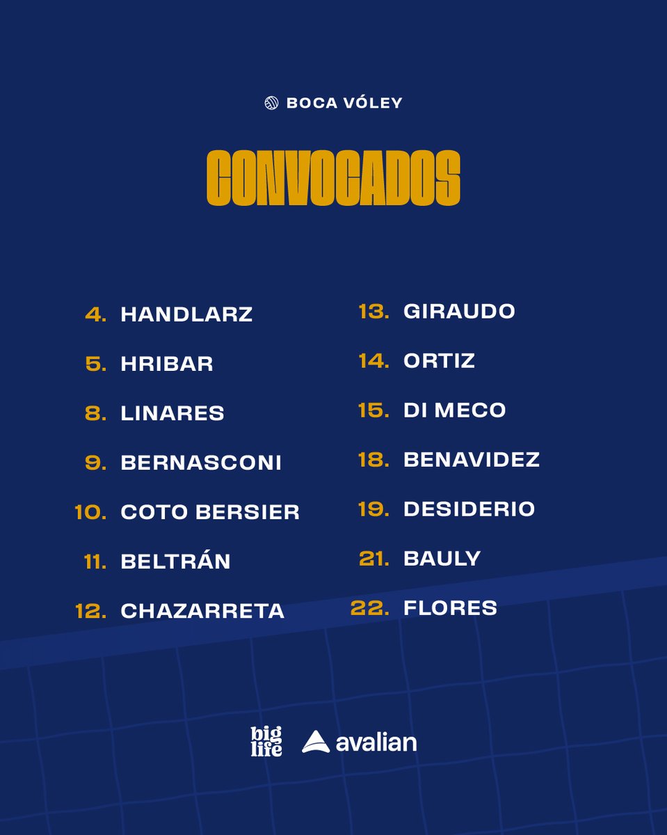 🔜 ¡𝗣𝗥𝗢́𝗫𝗜𝗠𝗢 𝗣𝗔𝗥𝗧𝗜𝗗𝗢!

👉 #DHM
📍 Fecha 1
🏐 vs. Ciudad
🗓️ Martes 6/5
🕔 21:30 horas
🏟️ Polideportivo Quinquela Martin
🎟️ Entrada libre y gratuita
📺 En vivo <a href="/ElCanaldeBoca/">El Canal De Boca</a> 

#DaleBoca 🔵🟡🔵