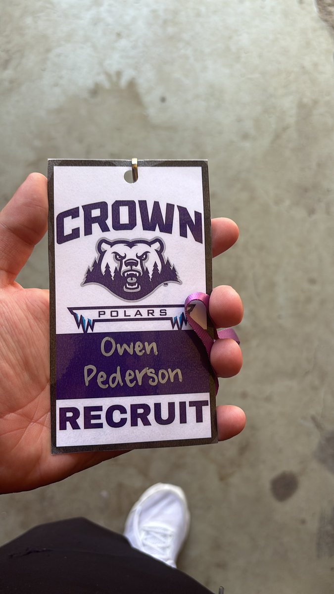 Thank you <a href="/CrownCollegeFB/">Crown College Football</a> for hosting awesome junior day . I had an amazing visit at crown can’t wait to get back on campus #AGTG  <a href="/_Coach_Franz/">Coach Franz</a> <a href="/CoachLButler/">Coach Butler</a> <a href="/EShourds5/">Eric Shourds ✝️</a> <a href="/CoachMayo97/">Abraham Mayo</a>