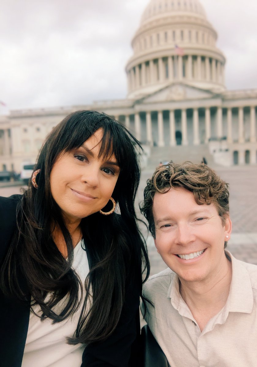 THANK YOU #LongCOVID patient &amp; renowned cellist &amp; composer <a href="/joshua_cello/">Joshua Roman</a> for hitting the Hill today with LCC to meet Republican champions &amp; leaders in Congress. We shared FY26 research &amp; care needs, clinical trial priorities &amp; why Novavax fall booster critical option for so many.