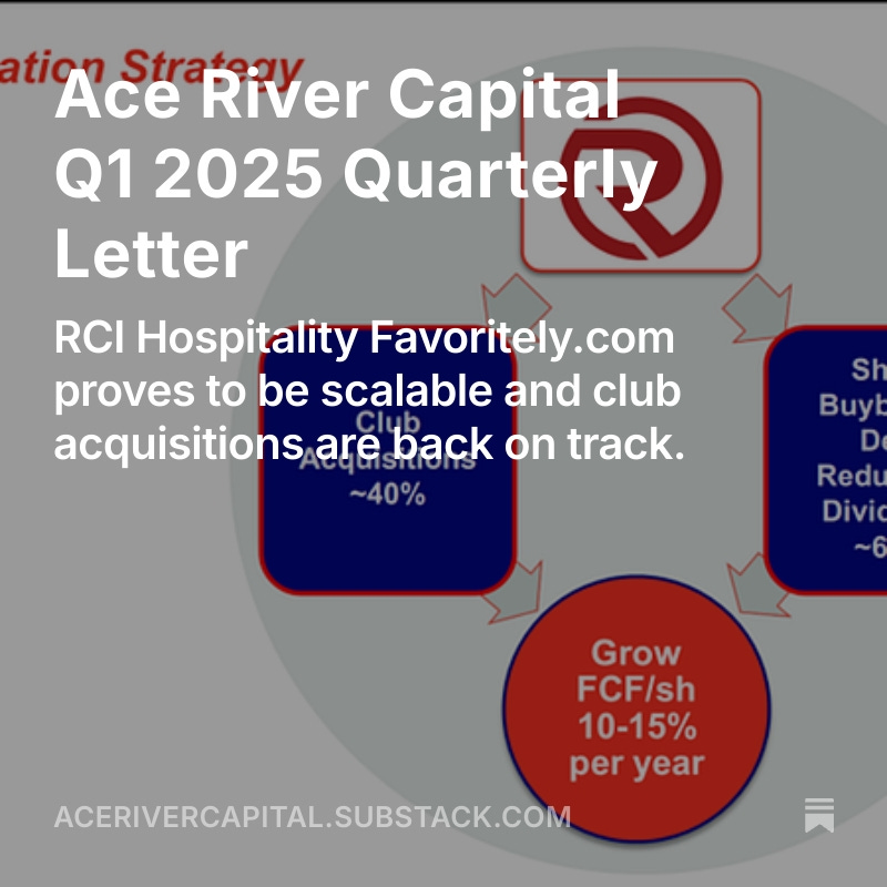 AceRiverCapital's tweet photo. Ace River Capital Q1 2025 Quarterly Letter, by @AceRiverCapital https://t.co/bBqgaZz90N https://t.co/VlDfcGbz7p