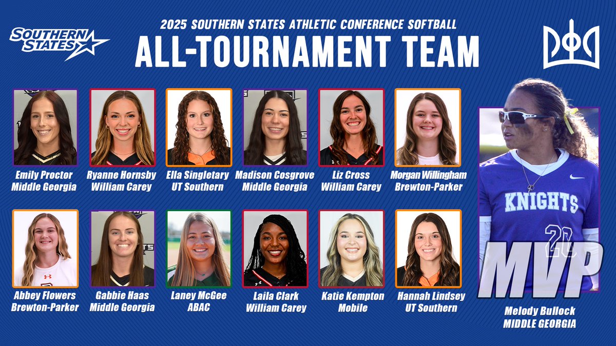 The SSAC announced the 2025 Softball All-Tournament Team and Championship MVP, presented by <a href="/WinWonTech/">WinWon</a>. 

🔗 tinyurl.com/2y99l959