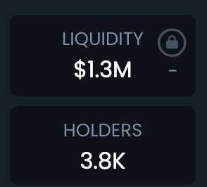 G1Erik's tweet photo. EHEX has 423 of liquidity, with 300k holders to support. 

DRAGONX has 1.3m liquidity and 3.8k holders to support. 

Why would you ever hold EHEX when a first cycle token is staring you in the face? https://t.co/twG7AQCZuN
