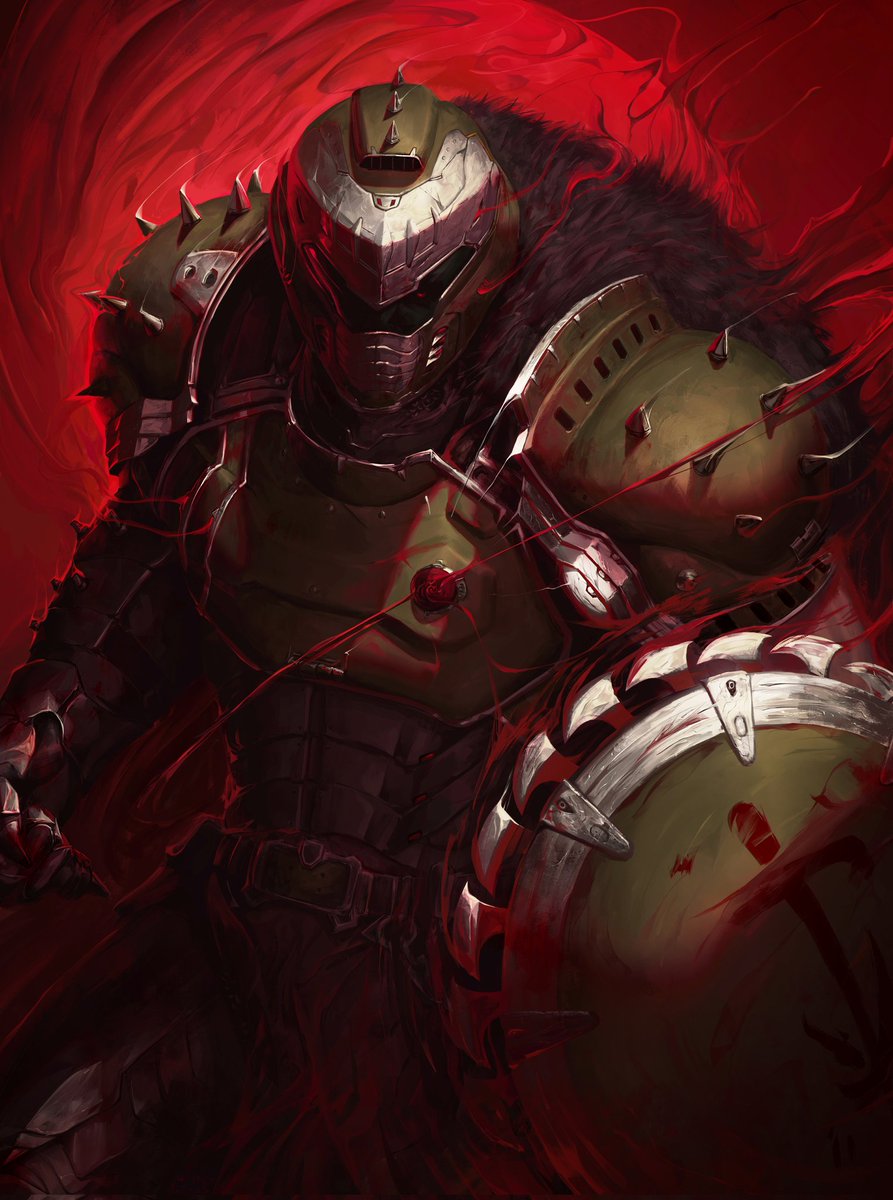 Fan art | Doom: The Dark Ages

Artist: <a href="/Wisperh1/">Wisper Art (COMM OPEN)</a>