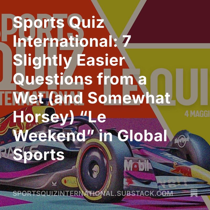 embassydavies's tweet image. Le Quiz is up. Belgian and Scottish footballers, sports on both wheels and legs and two Scandinavian tennis players who I can’t tell apart. Free to play and there’s an awesome prize. tinyurl.com/5bkwfmwc on the Subbie!