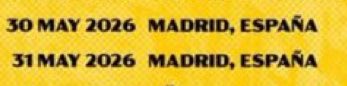 MarioHurtadoRM's tweet photo. Qué sentido va a tener mayo de 2026, dos conciertos de Bad Bunny en Madrid, sale el GTA VI y la final de Champions League, llévenme a ese mes. https://t.co/24zdw4TmLy